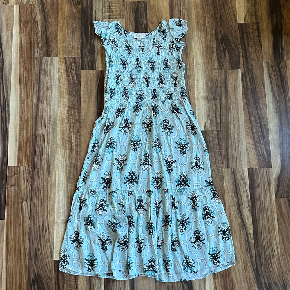 Floral Print Maxi Dress